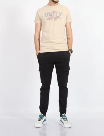 Tricou Milano Bulls, crem