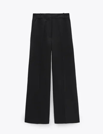 Pantaloni Zara, negru, XXL