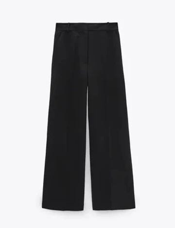 Pantaloni Zara, negru, XXL