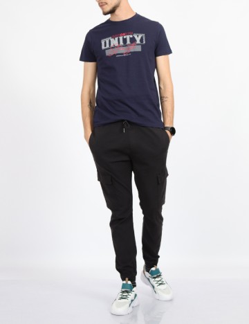 
						Tricou Milano Bulls, bleumarin