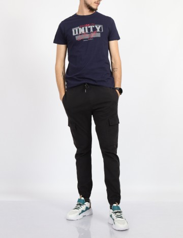 Tricou Milano Bulls, bleumarin