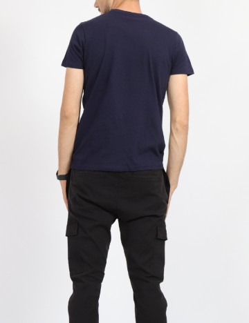 Tricou Milano Bulls, bleumarin