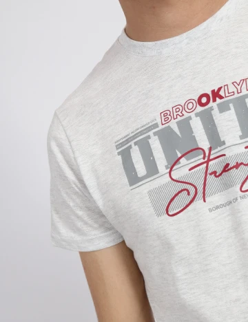 Tricou Milano Bulls, gri
