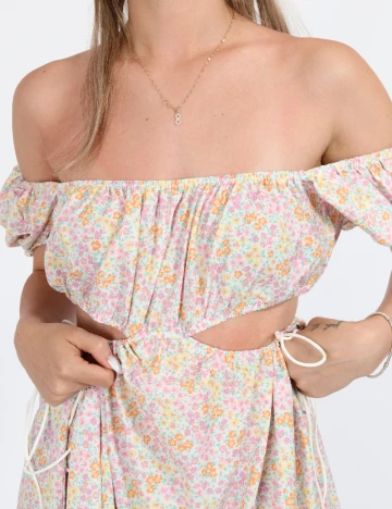 Rochie scurta SHEIN, floral