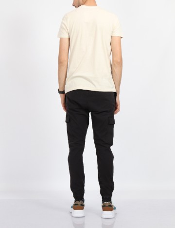 Tricou Milano Bulls, crem