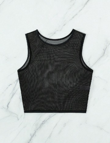 Top SHEIN, negru