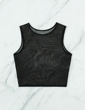 Top SHEIN, negru
