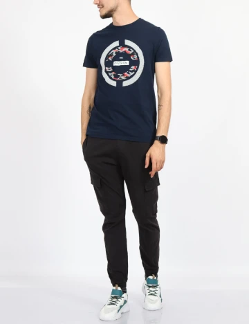 Tricou Milano Bulls, bleumarin