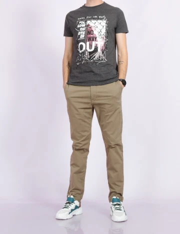 Pantaloni American Eagle, verde