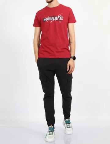 Tricou Milano Bulls, rosu