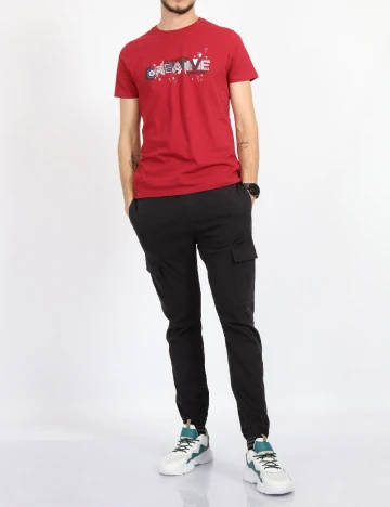 Tricou Milano Bulls, rosu