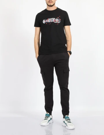 Tricou Milano Bulls, negru