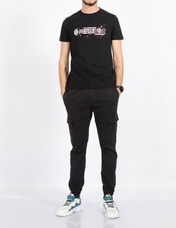 Tricou Milano Bulls, negru