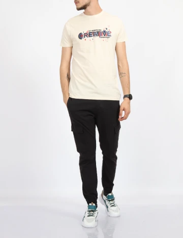 Tricou Milano Bulls, crem Crem
