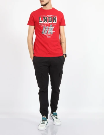 Tricou Milano Bulls, rosu