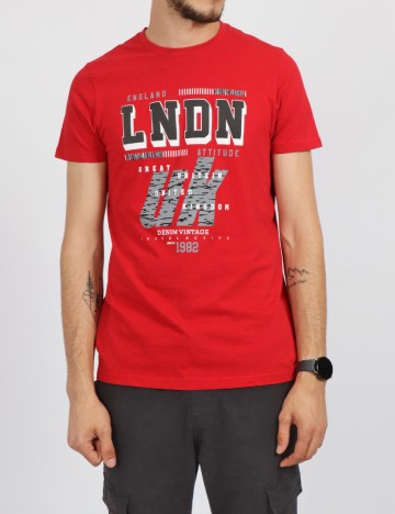 Tricou Milano Bulls, rosu