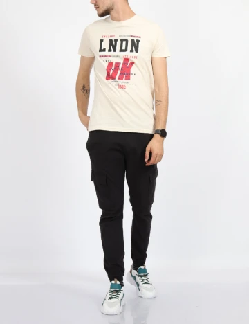 Tricou Milano Bulls, crem Crem