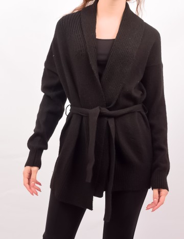 Cardigan Jacqueline de Yong, negru, M