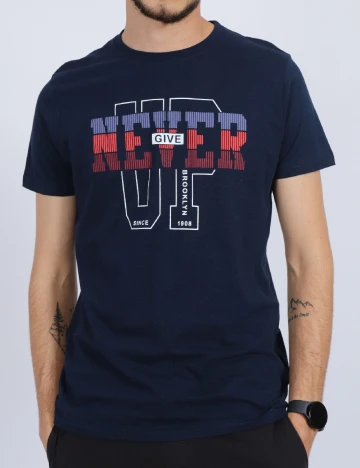 Tricou Milano Bulls, bleumarin Albastru