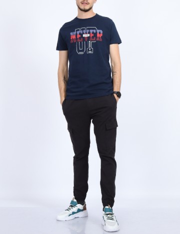 Tricou Milano Bulls, bleumarin