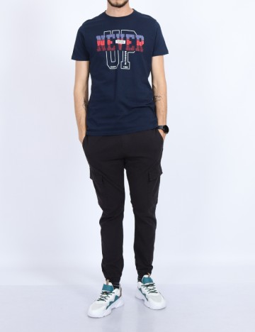 Tricou Milano Bulls, bleumarin