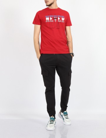 Tricou Milano Bulls, rosu