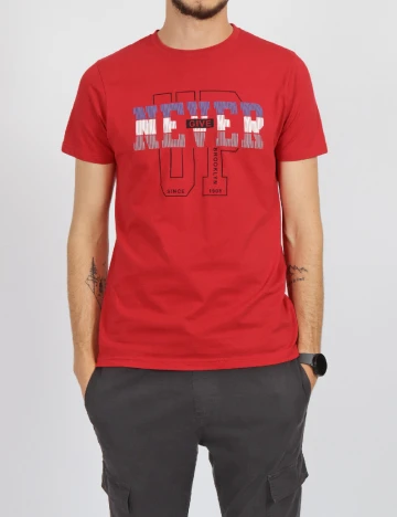 Tricou Milano Bulls, rosu