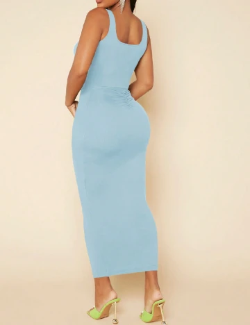 Fusta SHEIN, bleu