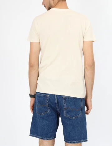 Tricou Milano Bulls, crem