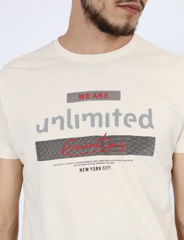 Tricou Milano Bulls, crem