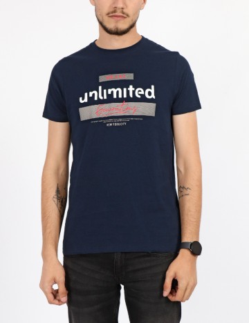 Tricou Milano Bulls, bleumarin