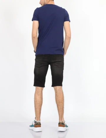 Tricou Milano Bulls, bleumarin