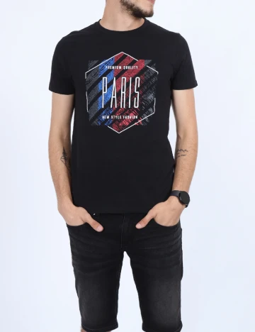 Tricou Milano Bulls, negru