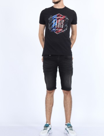 Tricou Milano Bulls, negru