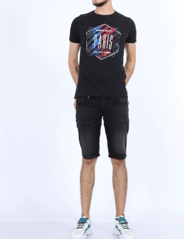 Tricou Milano Bulls, negru