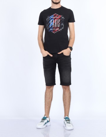 Tricou Milano Bulls, negru