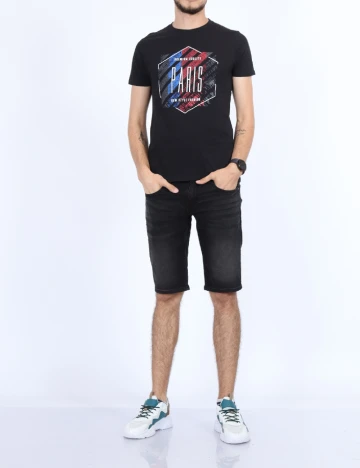 Tricou Milano Bulls, negru