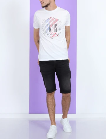 Tricou Milano Bulls, alb