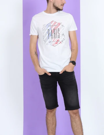 Tricou Milano Bulls, alb