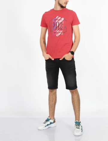 Tricou Milano Bulls, rosu