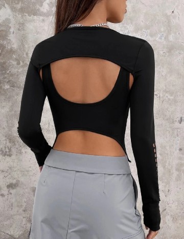 Top SHEIN, negru