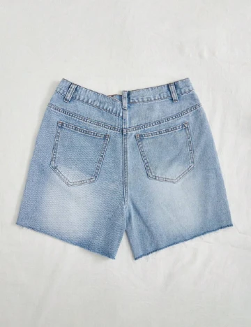 Pantaloni scurti SHEIN, albastru