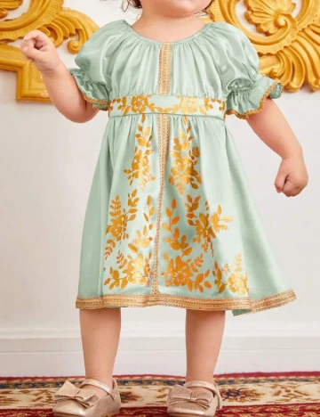 Rochie Shein Kids, verde