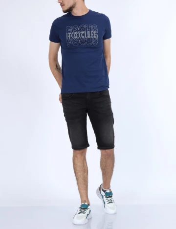Tricou Milano Bulls, albastru Albastru