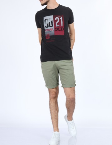 
						Tricou Milano Bulls, negru