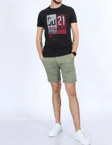 Tricou Milano Bulls, negru