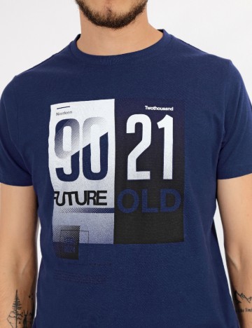 Tricou Milano Bulls, bleumarin