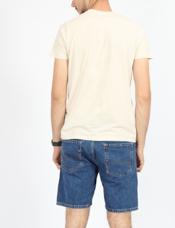 Tricou Milano Bulls, crem