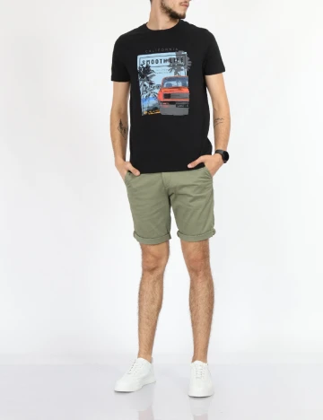 Tricou Milano Bulls, negru