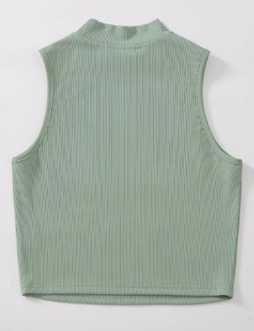 Top SHEIN CURVE, verde